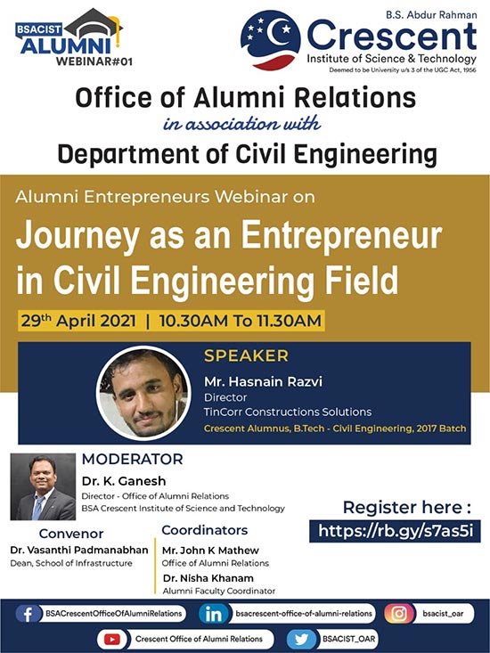 Journey as an Entrepreneur in Civil Engineering Field