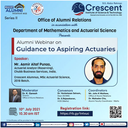 Guidance to Aspiring Actuaries