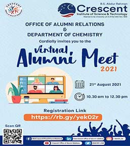 Virtual Alumni Meet 2021 – Chemistry