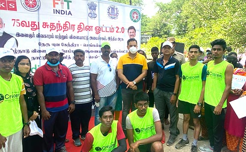 FIT India Freedom Run 2.0 at SDAT Chengalpattu