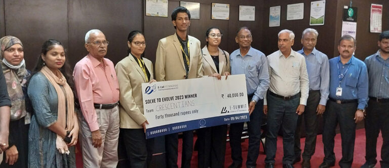 BSA-Crescent-won-Solve-To-Evolve-E-Summit-2023-organized-by-IIT-Madras