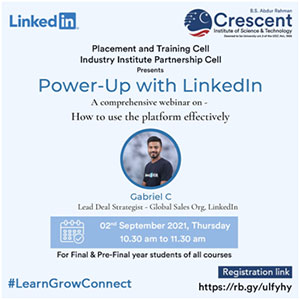 LinkedIn Webinar on 